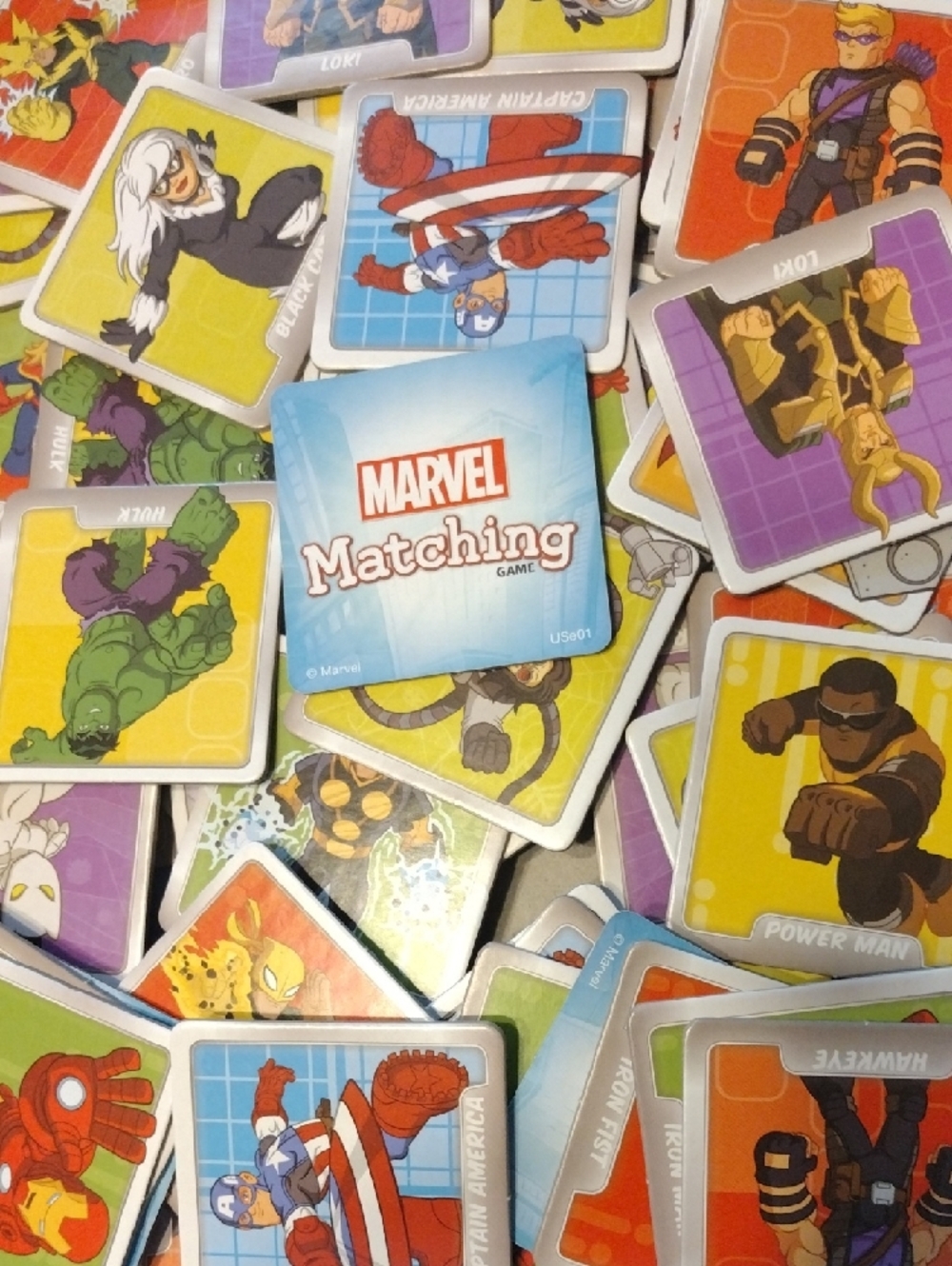Marvel Matching Game - Red, Blue, Green Artwork - Picture 7 of 10